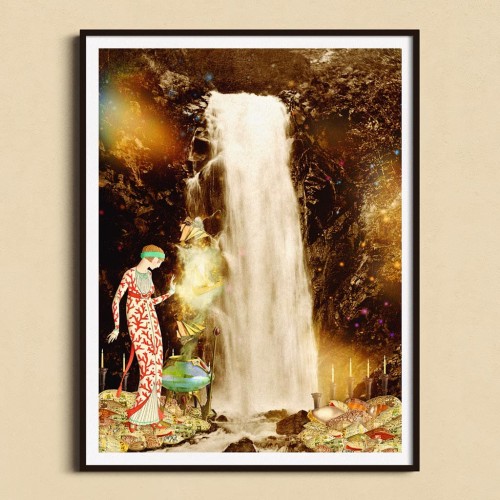 Echo The Siren Assassin Framed & Mounted Print