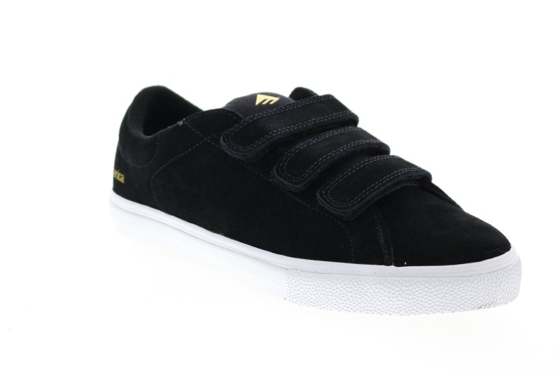 Emerica Omen Lo Vco 6101000141001 Mens Black Skate Inspired Sneakers Shoes