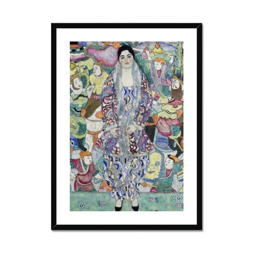 Friederike Maria Beer By Gustav Klimt Framed & Mounted Print