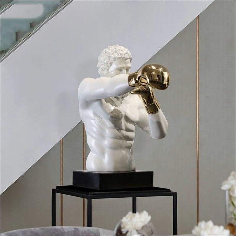Golden Glove Boxer Sculpture (4)
