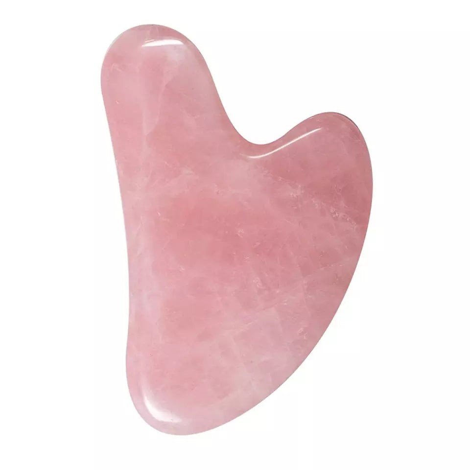 Rose Quartz Gua Sha Facial Massage Tool The Good Boutique