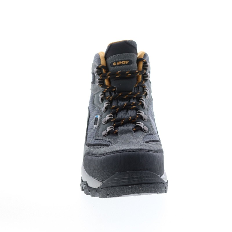 Hi-tec Skamania H-23173 Womens Gray Leather Lace Up Ankle Hiking Boots (3)