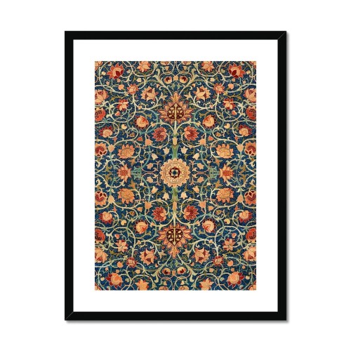 Holland Park Carpet By William Morris Framed & Mounted Print