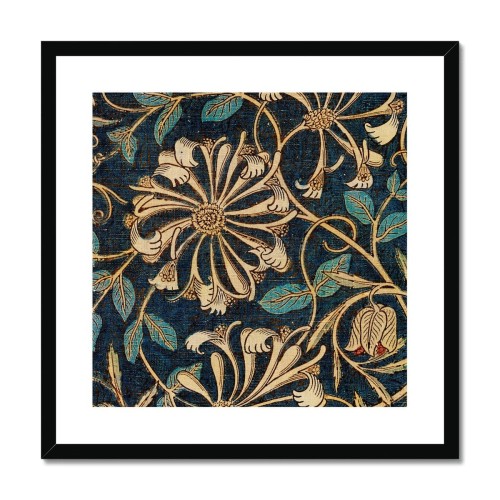 Honeysuckle 3 By William Morris Framed & Mounted Print