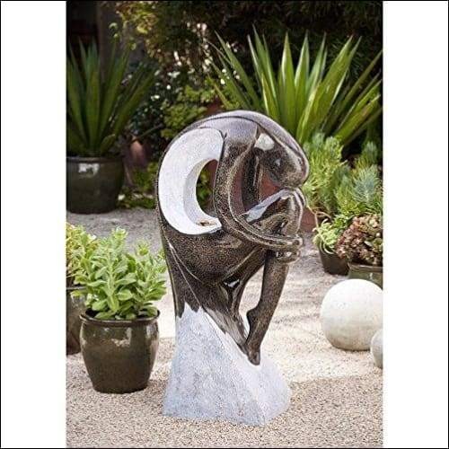 Graceful Form Led Floor Water Fountain (2)