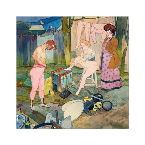 Le Cirque Corvi By Georges De Feure Hahnemühle Photo Rag Print