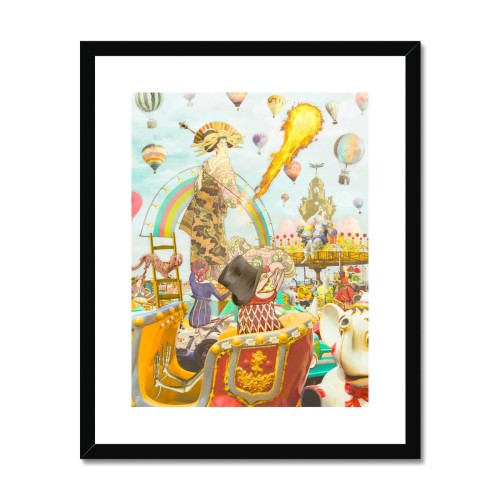 Madame Firefly Framed & Mounted Print