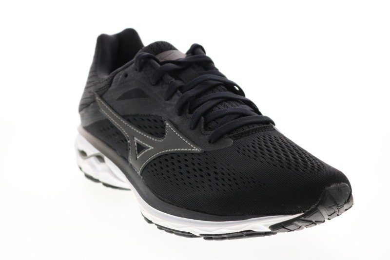 Mizuno Wave Rider 23 J1gc190309 Mens Black Mesh Athletic Running Shoes