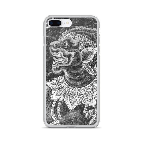 Monkey Do 2 + Too Iphone Case - Black And White