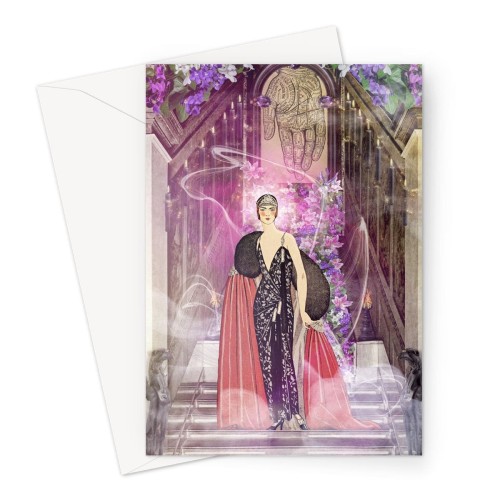 Princess Reah, Conjurer Of Fate Greeting Card