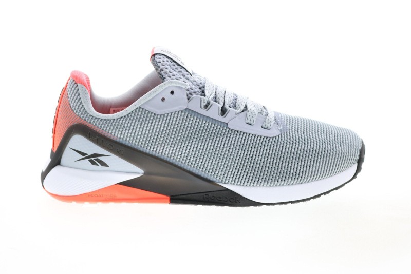 Reebok Nano X1 Grit S42568 Womens Gray Canvas Athletic Cross Training Shoes (2)