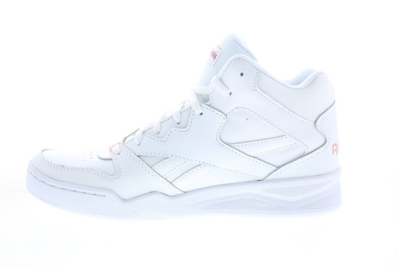 Reebok Royal Bb4500 Hi 2 Womens White Basketball Inspired Sneakers Shoes (5)