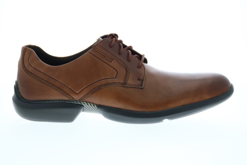 Rockport Baskets Total Motion City à Bout Uni Pour Homme, Marron