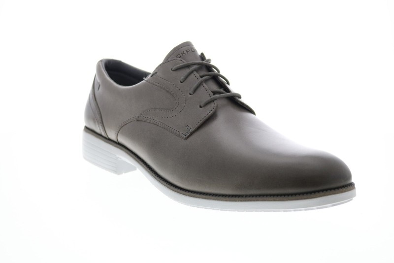 Rockport Total Motion Dres Sport Plain Toe Ci5259 Mens Gray Oxfords Plain Toe Shoes