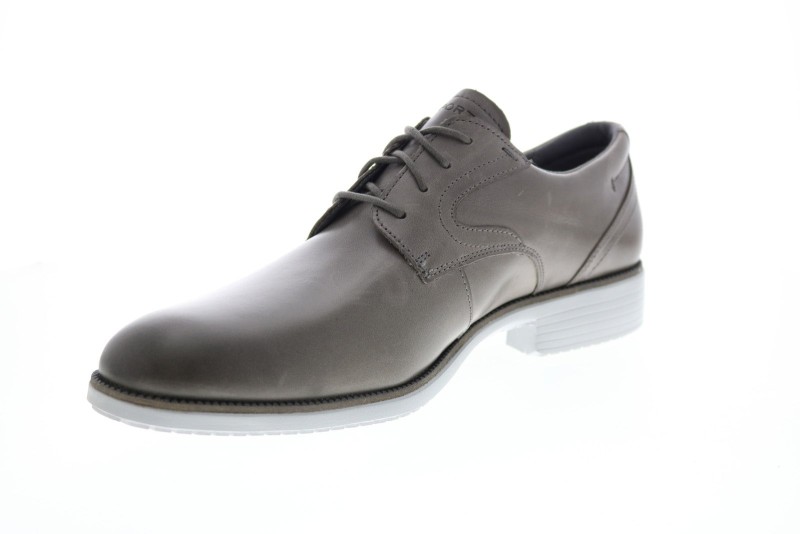 Rockport Total Motion Dres Sport Plain Toe Ci5259 Mens Gray Oxfords Plain Toe Shoes (4)