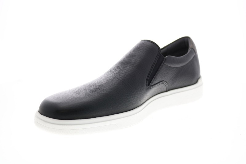 Rockport Total Motion Lite Slip On Ci0043 Mens Black Leather Lifestyle Sneakers Shoes (4)