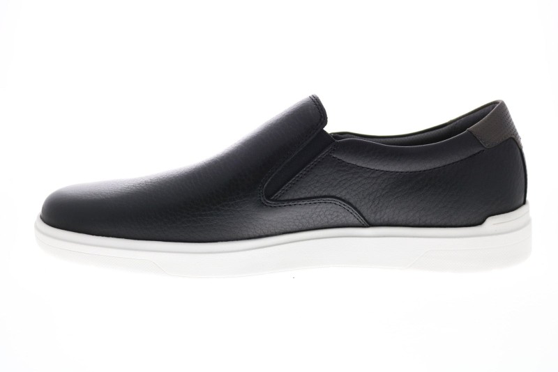 Rockport Total Motion Lite Slip On Ci0043 Mens Black Leather Lifestyle Sneakers Shoes (5)