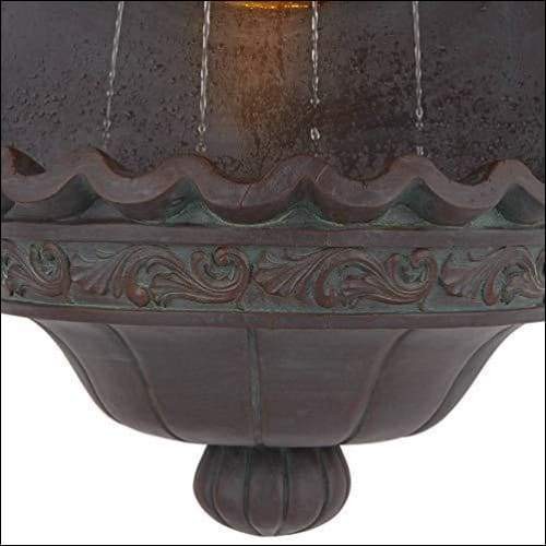 Roman Lion Head Wall Water Fountain (4)