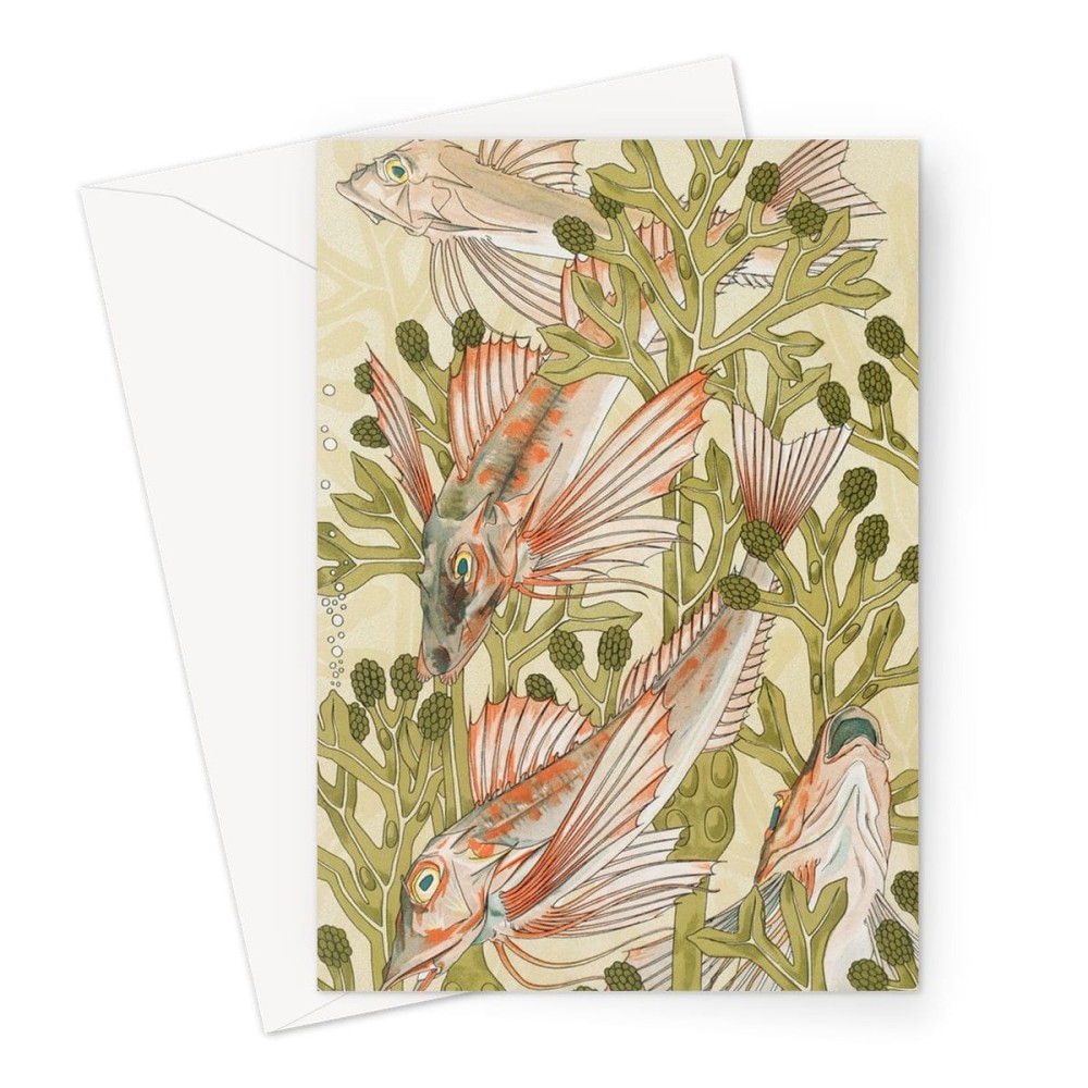 Rouget By Maurice Pillard Verneuil Greeting Card
