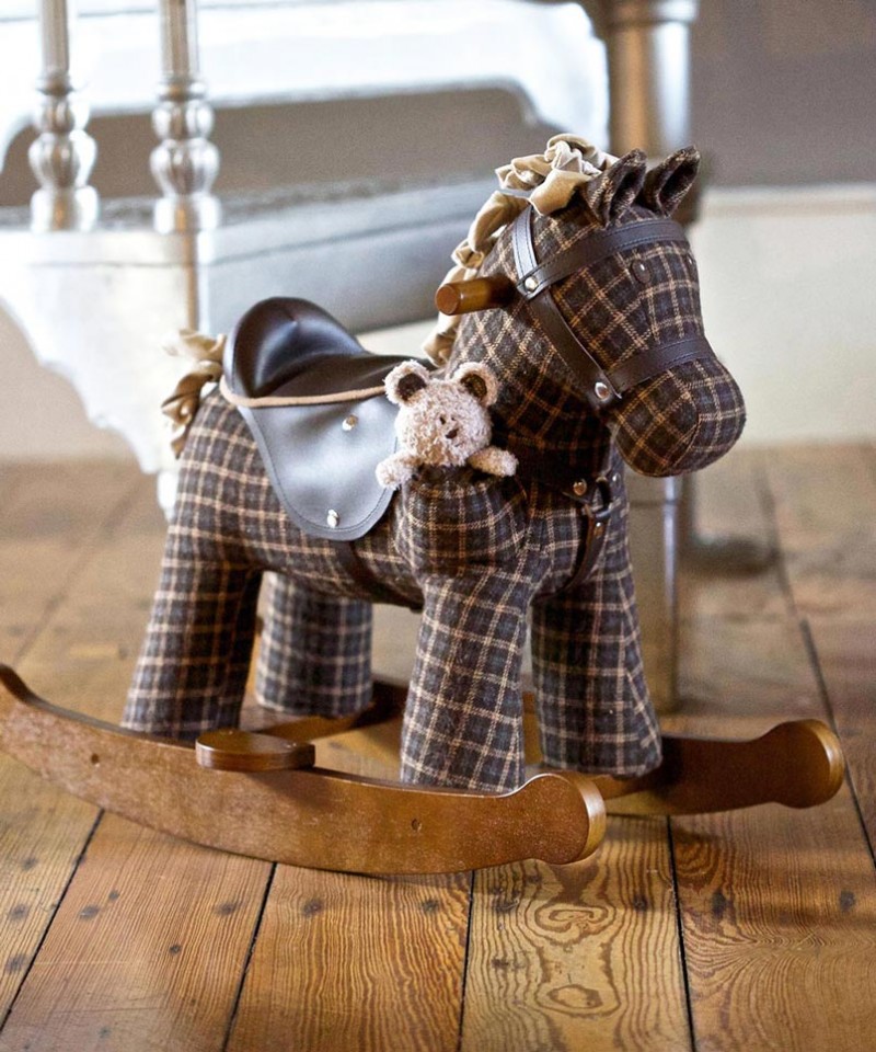 Personalised Rufus & Ted Rocking Horse