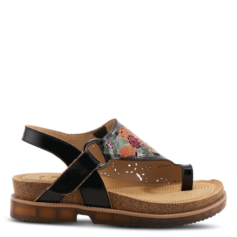 Spring Step Shoes L'artiste Samya Toe Loop Sandals (5)