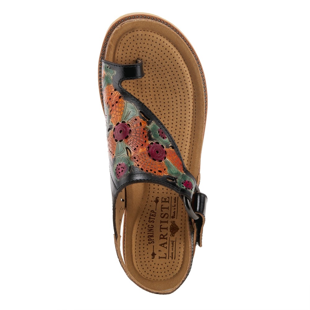 Spring Step Shoes L'artiste Samya Toe Loop Sandals (3)