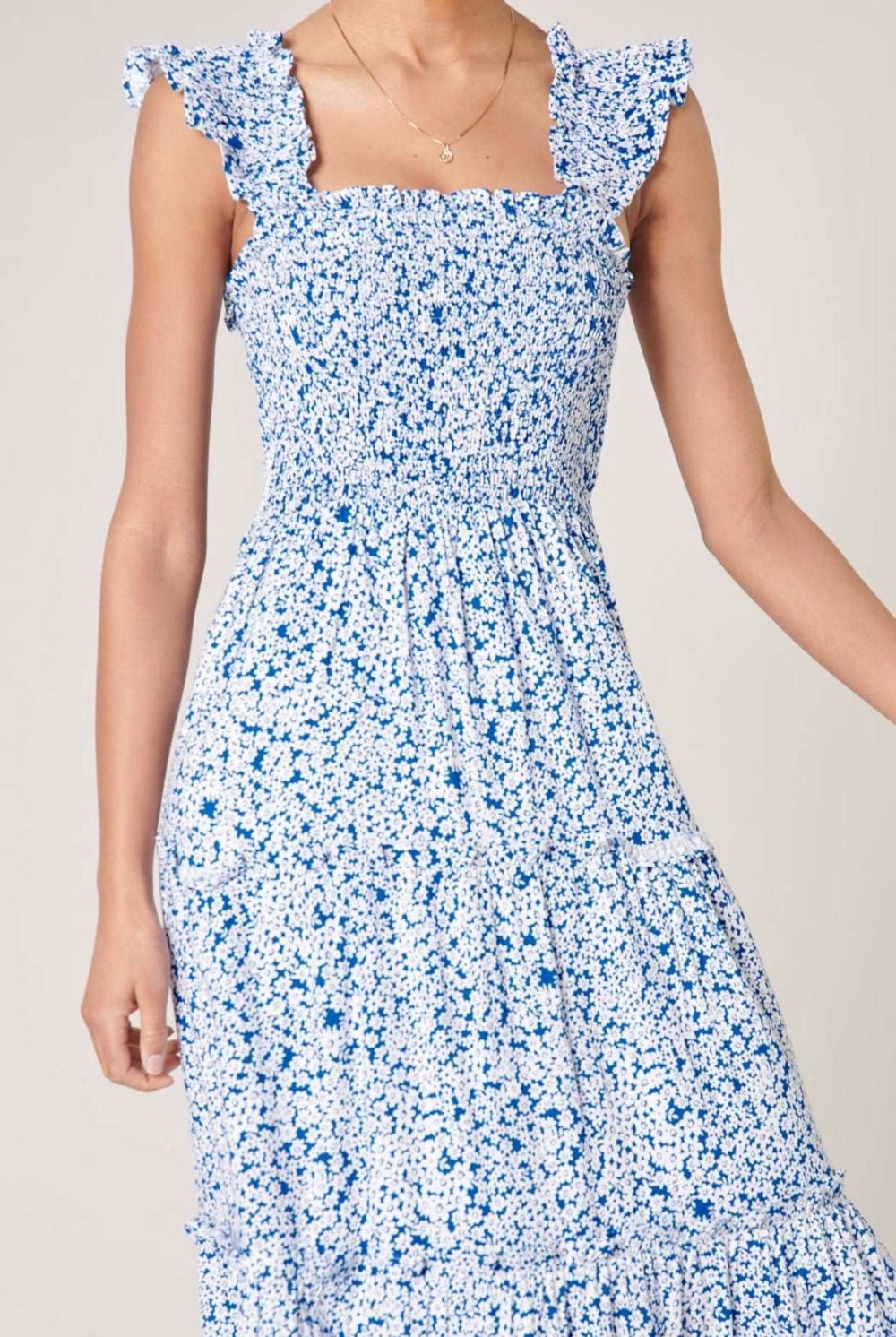 Bayshore Floral Smocked Dress (4)