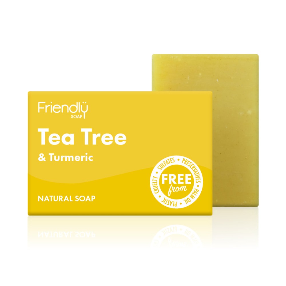 Tea Tree & Turmeric Natural Friendly Soap Bar