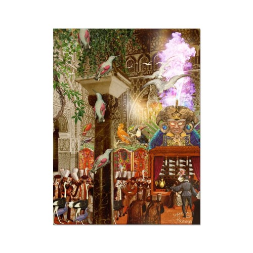 The Conference Of The Birds Fine Art Etching Print