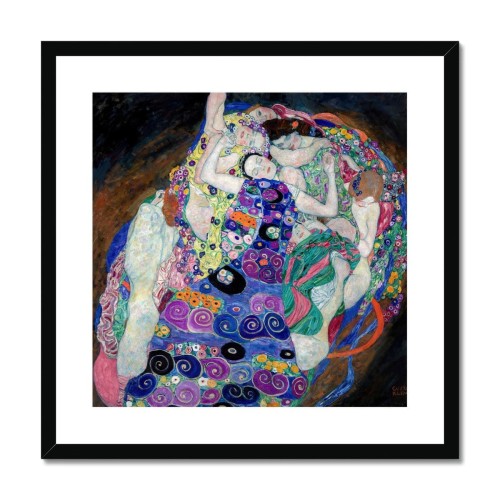 The Virgin By Gustav Klimt Framed & Mounted Print