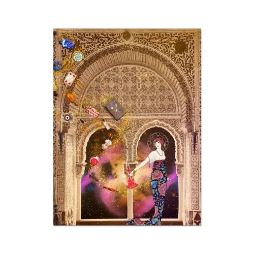 Thea The Space Nymph Fine Art Etching Print