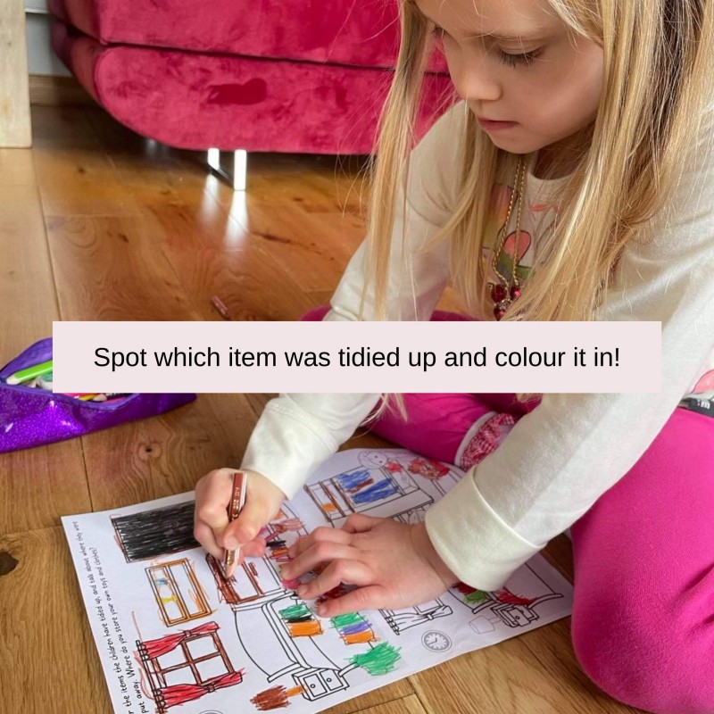 Tidying Up Games In A Box! 24 Play Ideas, Colour-In Activities, Praise Medals (5)