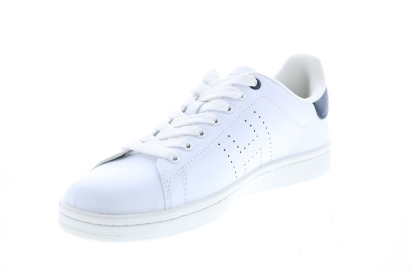 Tommy Hilfiger Liston Mens White Synthetic Lace Up Designer Sneakers Shoes (4)