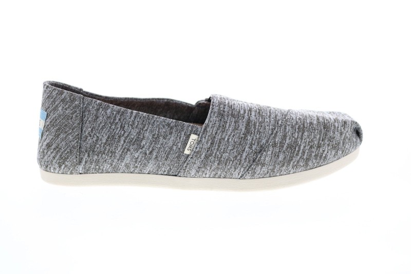 Toms Classic 10015046 Womens Gray Canvas Lace Up Lifestyle Sneakers Shoes (2)