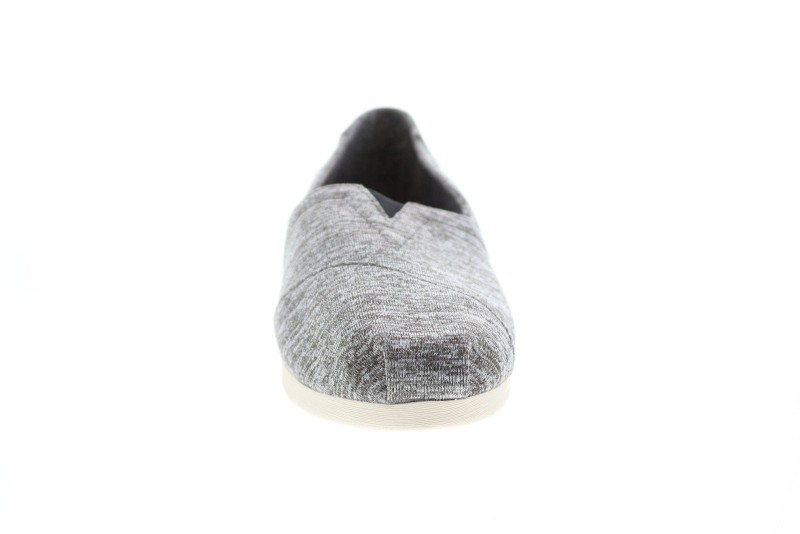 Toms Classic 10015046 Womens Gray Canvas Lace Up Lifestyle Sneakers Shoes (3)