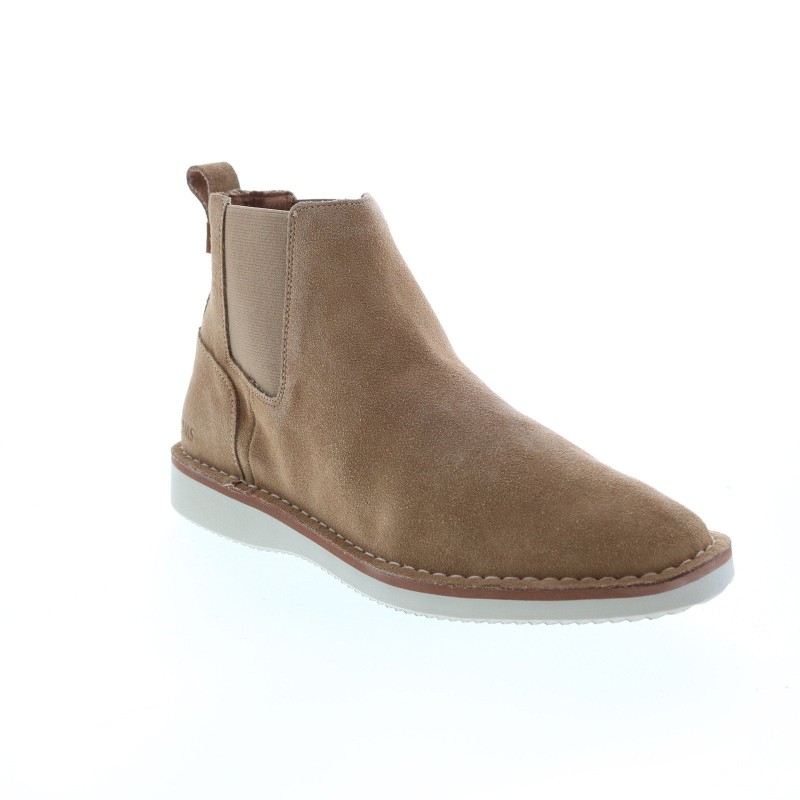 Toms Skyline 10015926 Mens Brown Suede Slip On Chelsea Boots