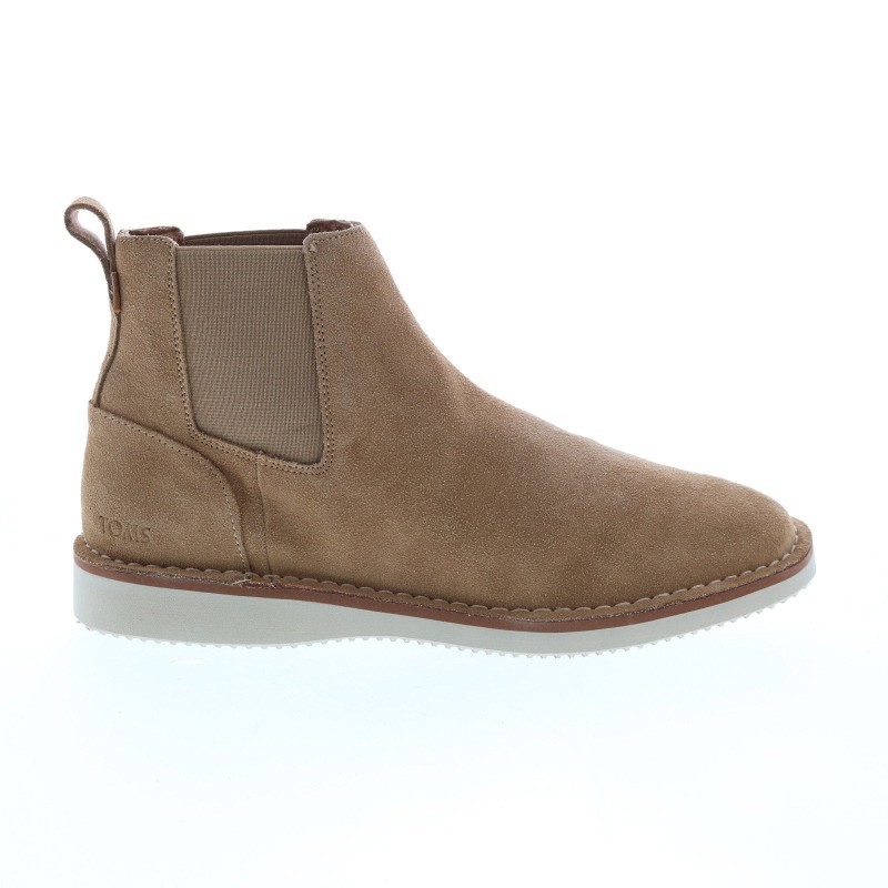 Toms Skyline 10015926 Mens Brown Suede Slip On Chelsea Boots (2)