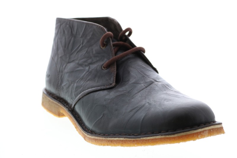 Ugg Leighton 3275-cho Mens Brown Leather Lace Up Chukkas Boots