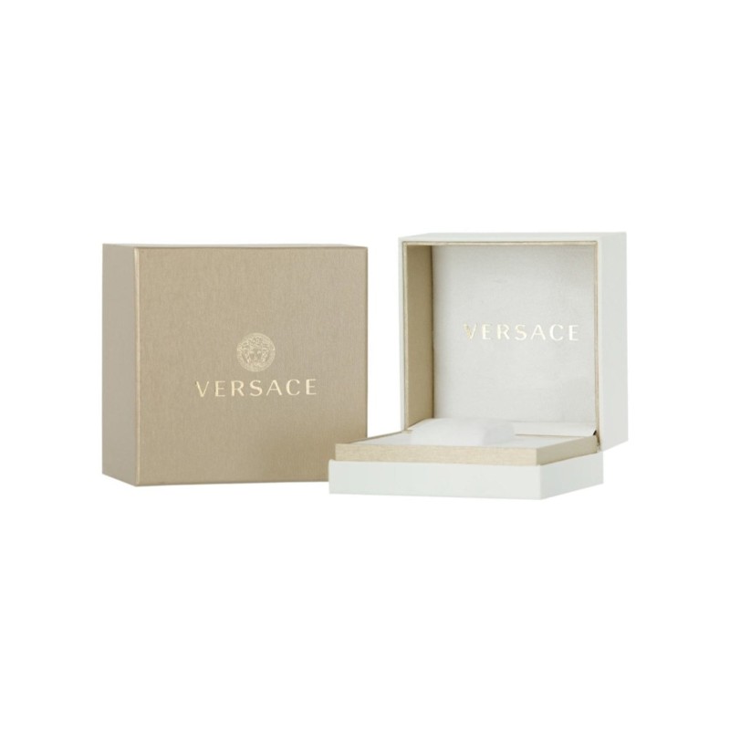 Versace Greca Sport Leather Watch Men's (4)