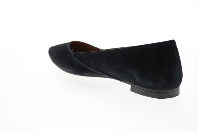 Vionic Carmela Perf Sde 10011088-blk Womens Black Suede Slip On Ballet Flats Shoes (2)