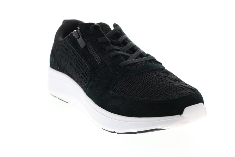 Vionic Delmar Remi Remi-blk Womens Black Suede Lifestyle Sneakers Shoes