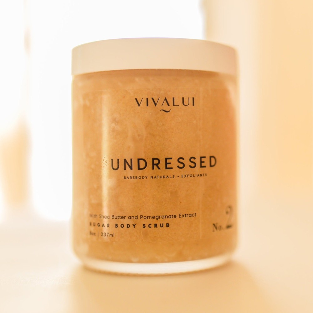 Undressed Pomegranate Exfoliating Sugar Body Scrub (7)
